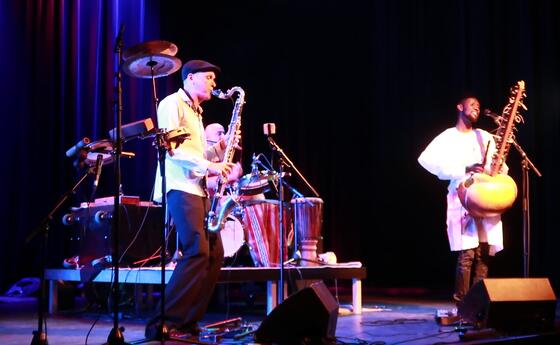 Prince Moussa Cissokho beim Afrika Fest im TAK