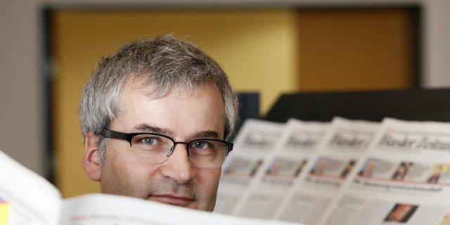 Markus Somm, Chefredaktor der Basler Zeitung (Archivbild) Markus Somm, Chefredaktor der Basler Zeitung (Archivbild)