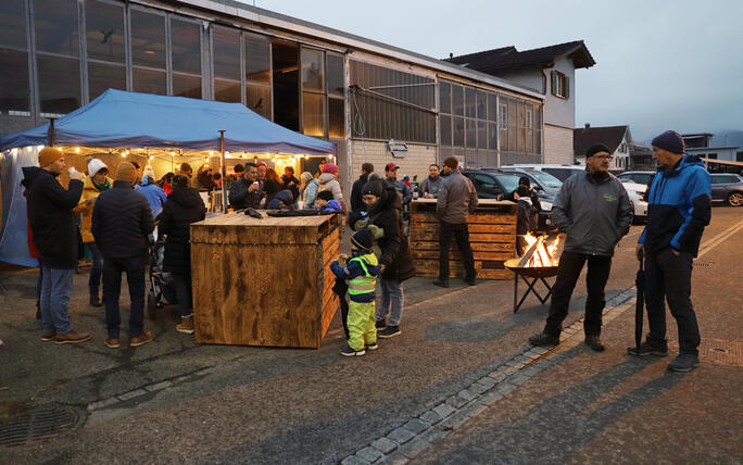 Büchler Weihnachtsmarkt in Rüthi