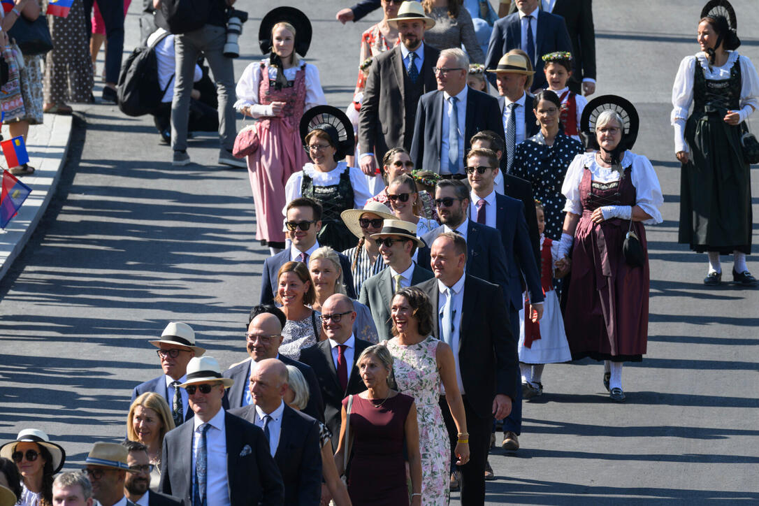 Staatsfeiertag 2026: Staatsakt auf der Schlosswiese (15.08.2026)