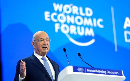 SWITZERLAND DAVOS FORUM SCHWAB