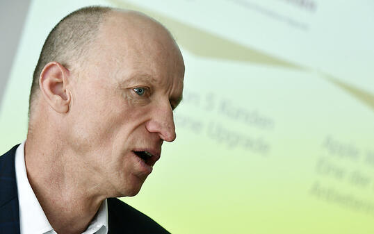 Sunrise-Chef Olaf Swantee sieht sich nach dem ersten Quartal 2018 in der strategischen Ausrichtung des Telekomkonzerns bestätigt. (Archiv)