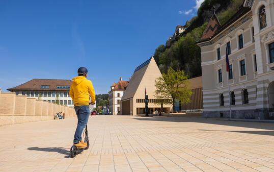 E-Scooter in Vaduz