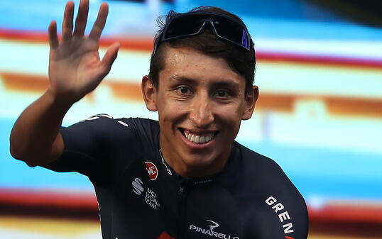 War im vergangenen Jahr der jüngste Sieger der Tour de France seit 1909: der Kolumbianer Egan Bernal
