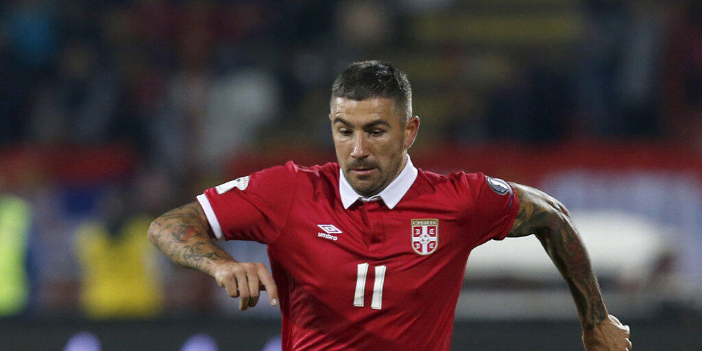 Serbien mit Aleksandar Kolarov unterlag in einem Testspiel Chile 0:1