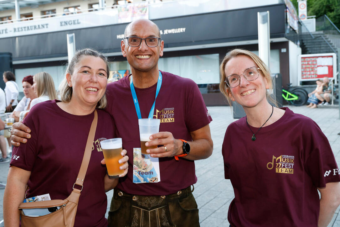 Auftakt zum 77. Verbandsmusikfest mit dem Bayerischen Abend in Vaduz