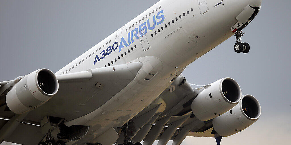 Streit mit der EU: Die USA erhöhen die Strafzölle auf Airbus-Flugzeuge von derzeit zehn auf 15 Prozent. (Symbolbild)