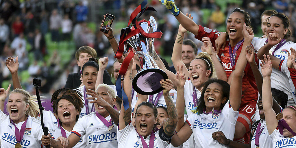 Bei den letzten vier Austragungen der Champions League der Frauen triumphierten stets die Fussballerinnen von Lyon