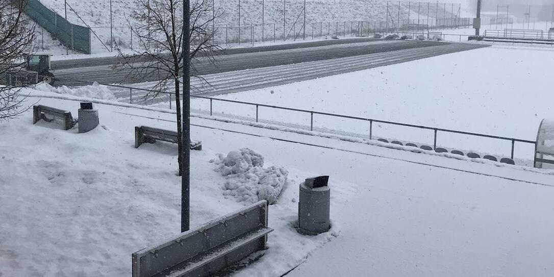 Schnee in Vaduz