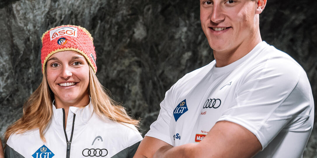 Charlotte Lingg und Nico Gauer sind in den Elitekadern zuoberst gewertet. Bild: LSV Amarcster Media Charlotte Lingg und Nico Gauer sind in den Elitekadern zuoberst gewertet. Bild: LSV Amarcster Media