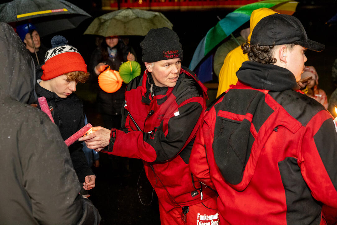 Funken Triesen mit Fackelumzug
