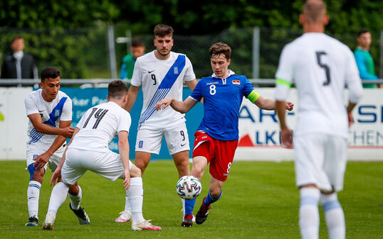 Liechtenstein Fussball LFV UEFA U21 EM Quali Liechtenstein - Griechenland