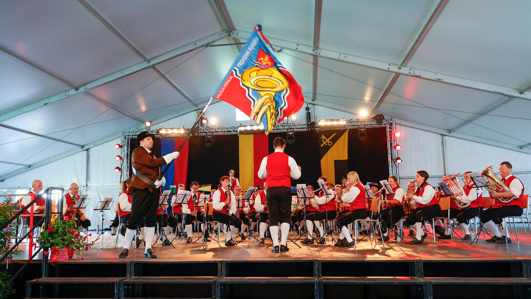 76. Liechtensteiner Verbandsmusikfest in Mauren  unter dem Motto «Mura - tönt guat»