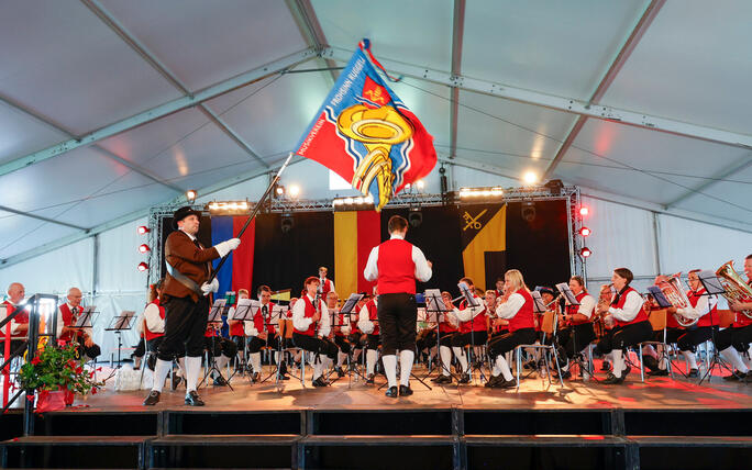 76. Liechtensteiner Verbandsmusikfest in Mauren  unter dem Motto «Mura - tönt guat»