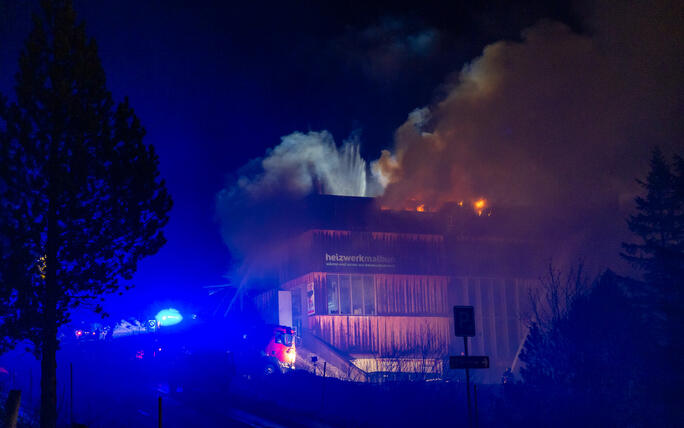 Brand Heizwerk Malbun (16.12.2025)
