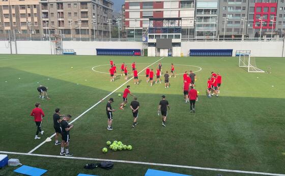 FC Vaduz im Trainingslager in Andorra II