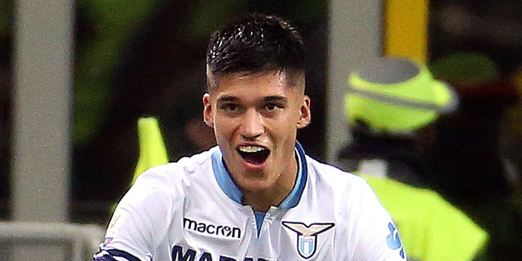 Lazios Joaquin Correa freut sich über sein entscheidendes Tor