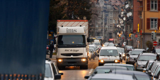 Stau in der Zürcher Innenstadt (Symbolbild)