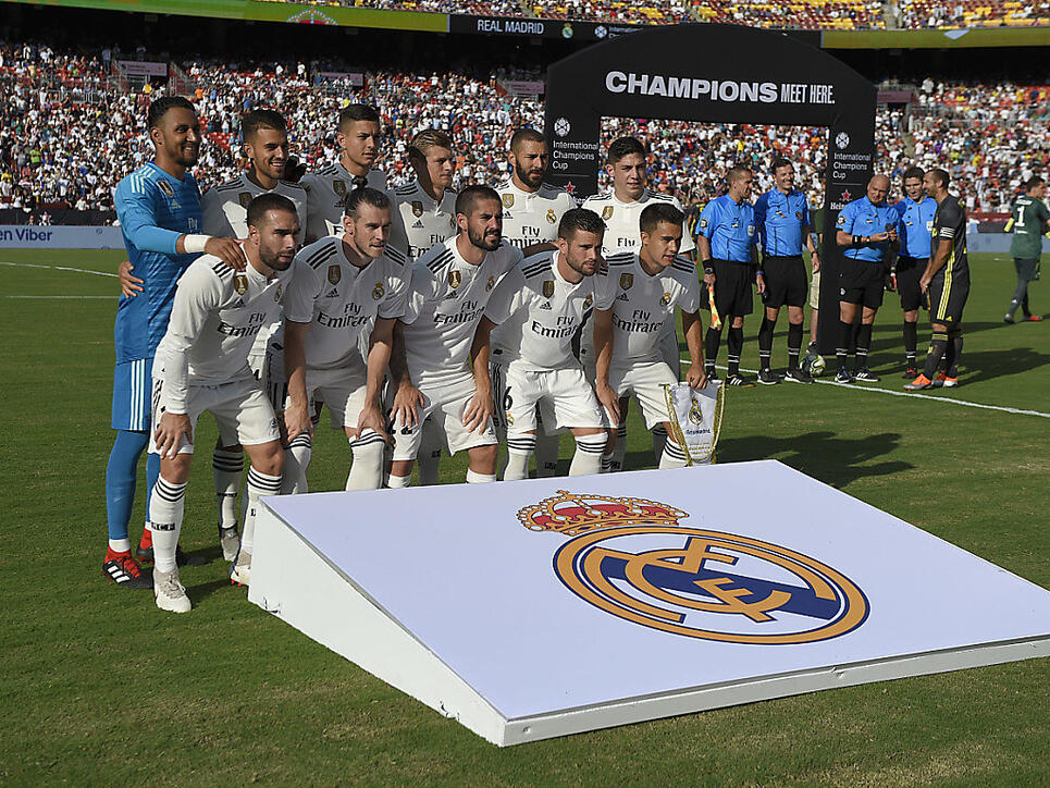 Real Madrid vor dem Spiel gegen Juventus auf US-Boden