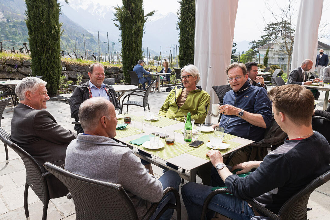 Offene Restaurant-Terrassen in Liechtenstein