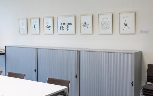 Kunst im Rathaus in Schaan