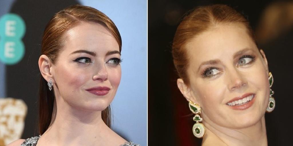 Amy Adams (r) und Emma Stone (L) gehören dieses Jahr zu den "Presentern" der Oscar-Trophäen. (Archivbilder)