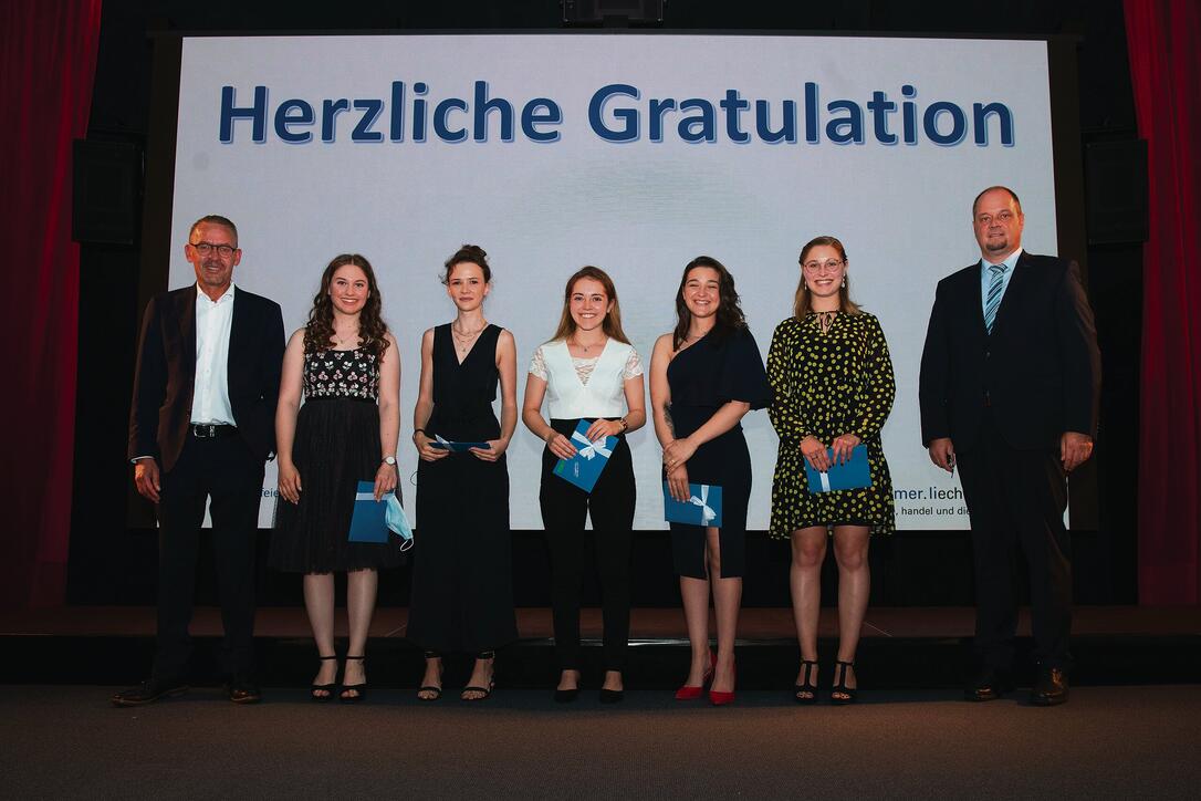 Lehrabschlussfeier der Wirtschaftskammer Liechtenstein