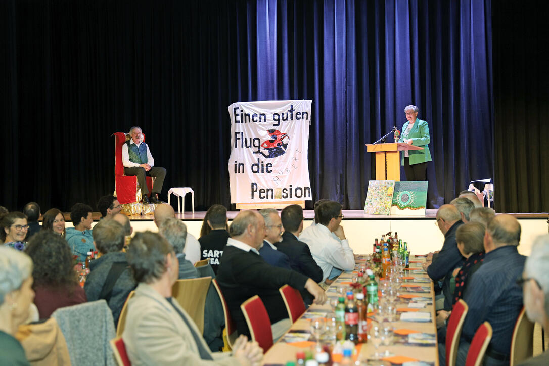 Abschied von Hubert Hürlimann in Grabs