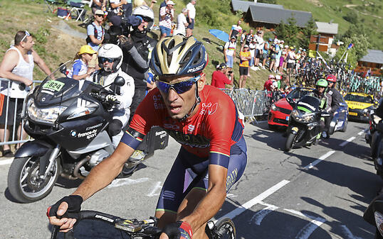 Vincenzo Nibali ist einer der Siegkandidaten der diesjährigen Vuelta