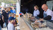 Feierlichkeiten zum Jubiläum bei der alten Rheinbrücke Vaduz–Sevelen