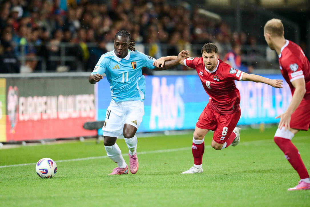 Die Nati trifft einen veränderten Belgien-Kader. Neben Thibaut Courtois, fehlt Kevin de Bruyne und Romelu Lukaku.