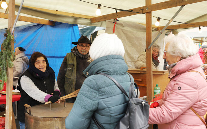 Weihnachtsmarkt in Mels