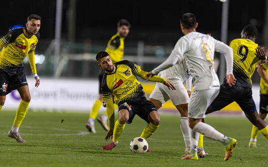 Die Partie zwischen dem FC Ruggell und dem FC USV Eschen/Mauren war hart umk&auml;mpft.