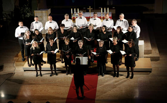 Jahreskonzert Chor St. Martin mit Motto «feel the spirit» in Eschen