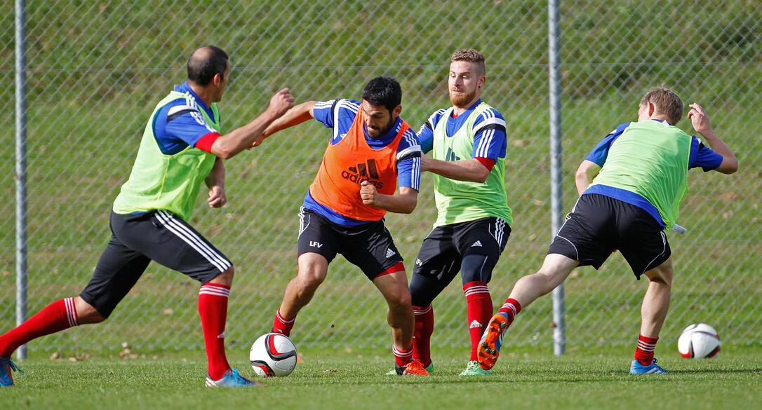 Fussball Training Nationalmannschaft
