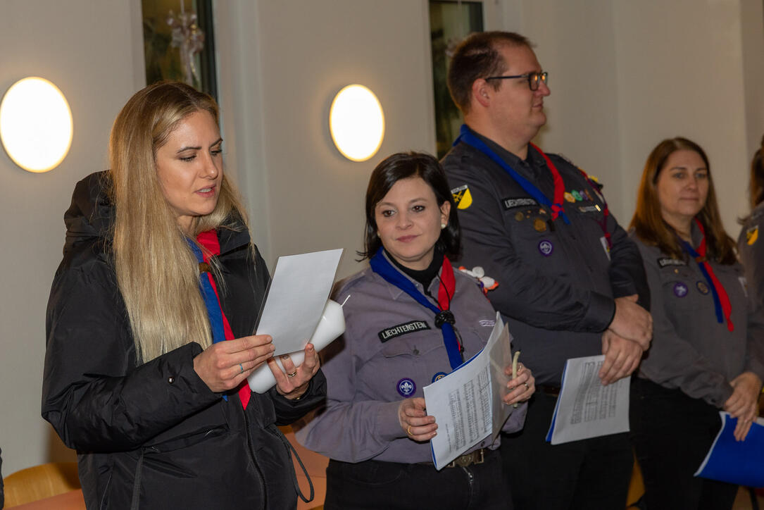 Friedenslicht 2025 in Liechtenstein (17.12.2025)