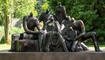 Enthüllung der Bronzeskulptur