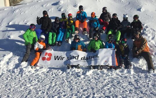 Spass im Snowcamp: In diesem Jahr findet das Lager, das von rund 20 Kindern und Jugendlichen besucht wird, in Damüls statt.