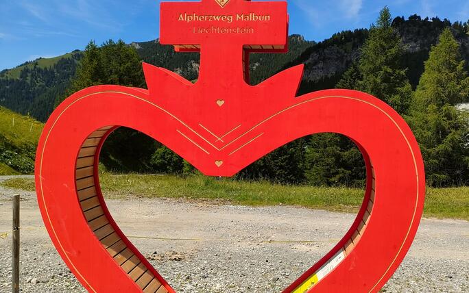 Alpherzweg Malbun - Leserwettbewerb