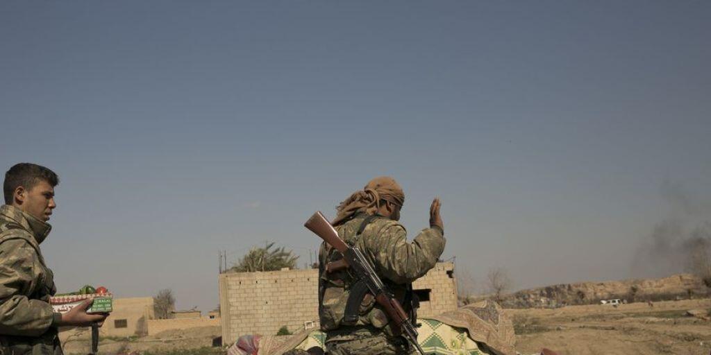 Die von den USA unterstützten SDF-Rebellen machen in Baghus Fortschritte im Kampf gegen die Terrororganisation IS. (Archivbild)