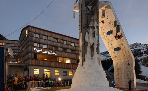 Swiss Ice Climbing Cup in Malbun