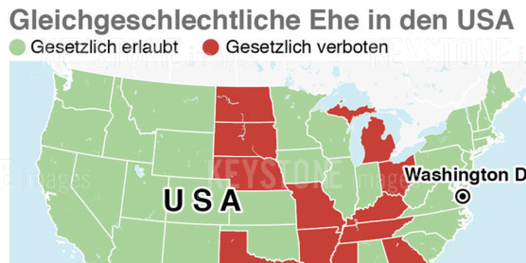 Zahl der Befürworter der Homoehe in den USA auf Höchststand Zahl der Befürworter der Homoehe in den USA auf Höchststand