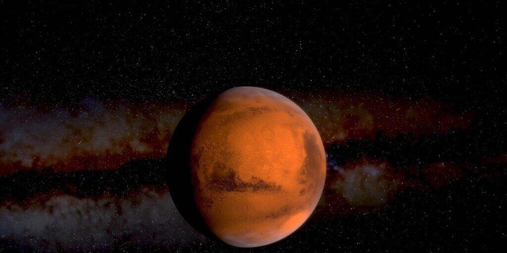 Augen auf! So gut wie übernächste Woche wird der Mars lange nicht mehr zu sehen sein. (Bild Nasa) Augen auf! So gut wie übernächste Woche wird der Mars lange nicht mehr zu sehen sein. (Bild Nasa)