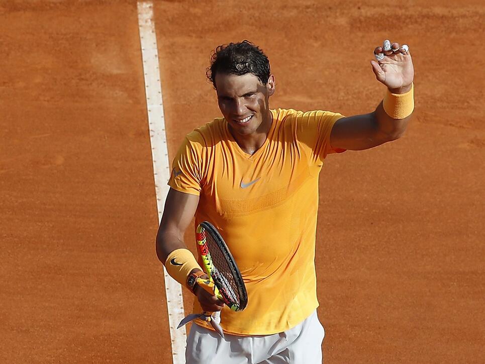 Rafael Nadal glänzt und strahlt auch im Duell mit Dominic Thiem