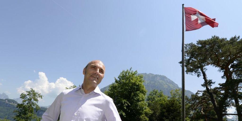 Die SGG organisiert jedes Jahr die 1. August-Feier auf dem Rütli. Im Bild Geschäftsleiter Lukas Niederberger. (Archiv)