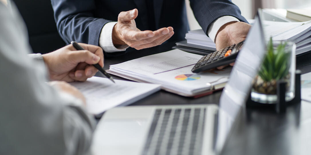 Teamwork brainstorming Creative idea Business project. Business People&nbsp;meeting taking notes while discussing to share idea