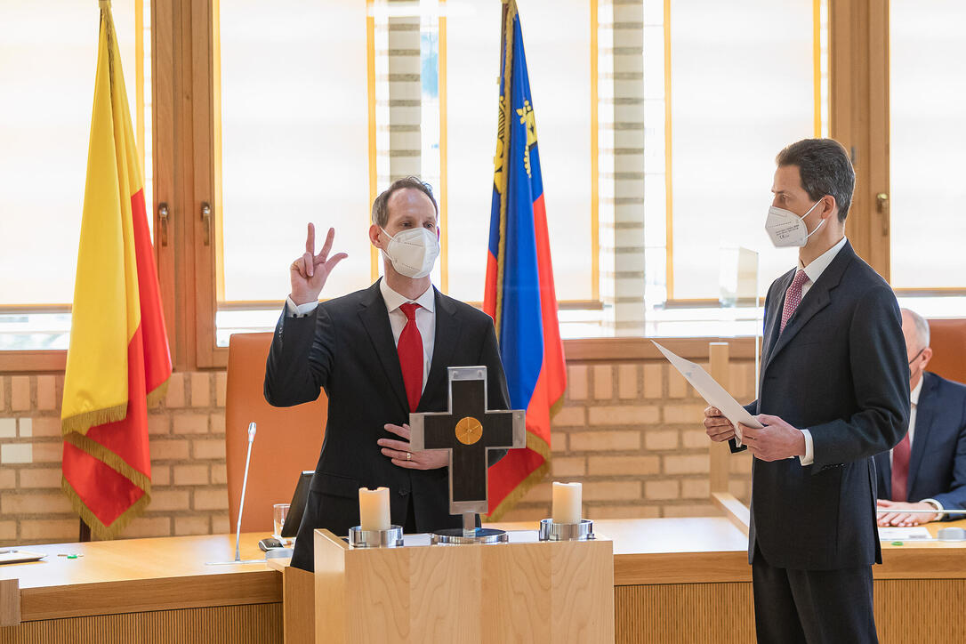 Landtagseröffnung 2021 in Vaduz