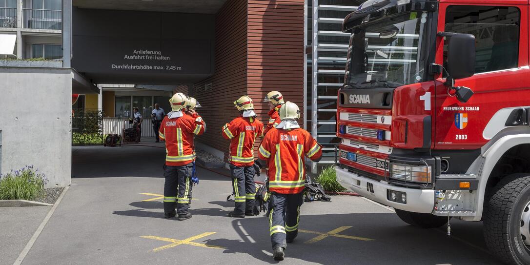 Feuerwehr Einsatz Schaan 150514