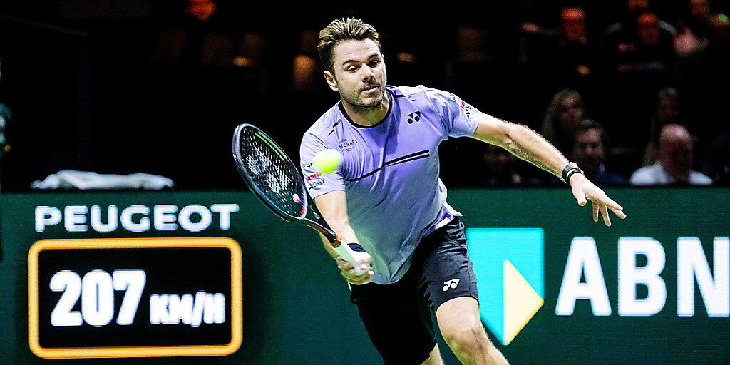 Stan Wawrinka schafft in Rotterdam einen Prestigeerfolg über Milos Raonic