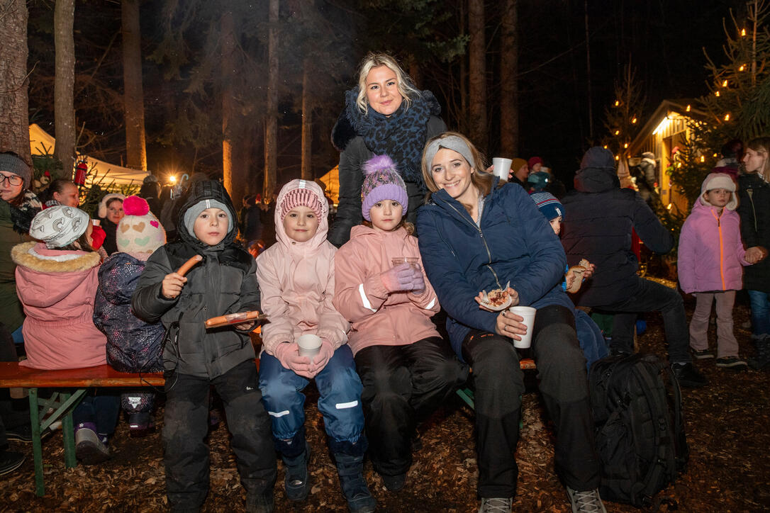 Nikolaus im Walde, Schellenberg (07.12.2024)